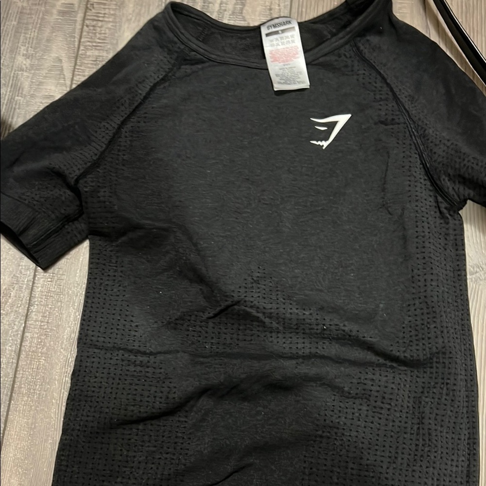 Gymshark Black Performance Tee
